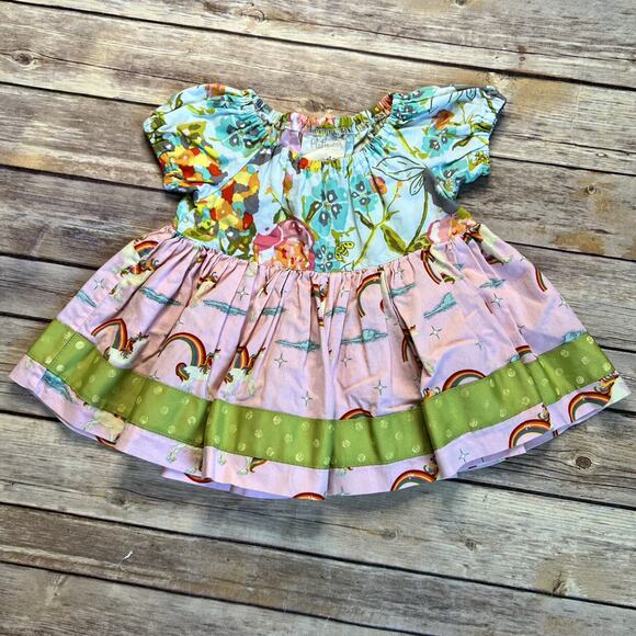 Matilda Jane Platinum Always Believe Peasant Top 12m - Picture 2 of 8